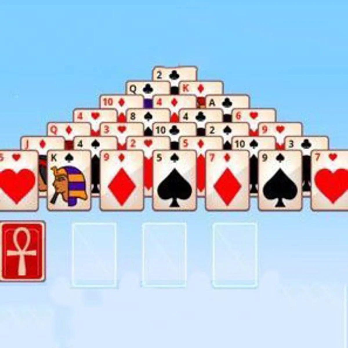 TINGLY PYRAMID SOLITAIRE